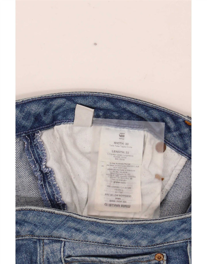 Jeans slim da uomo G-Star W33 L28 cotone blu