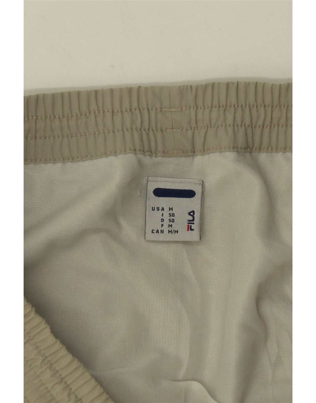 Pantaloncini sportivi grafici da uomo Fila Colorblock verde medio