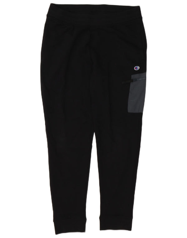 Pantaloni da tuta cargo da uomo Champion Joggers cotone medio nero