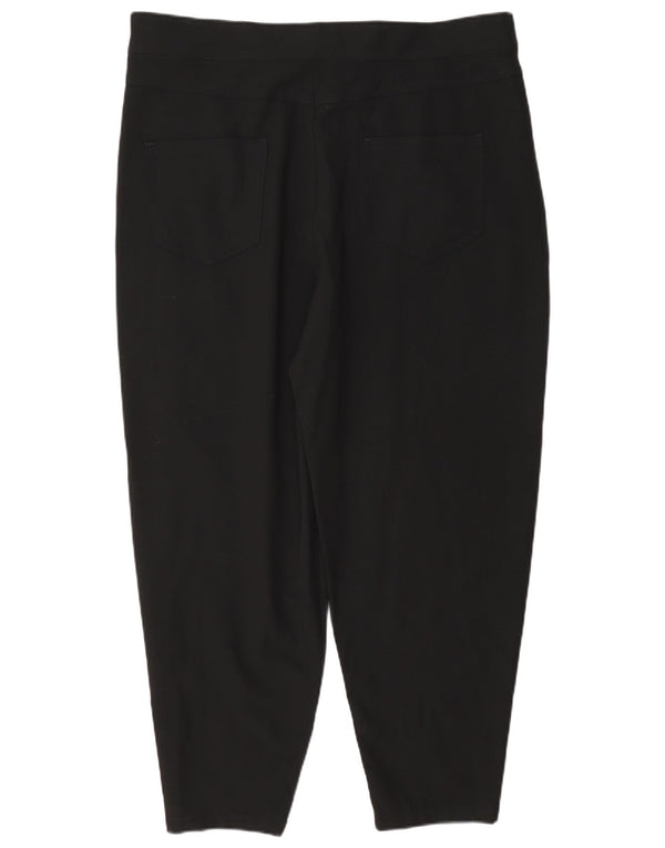 Pantaloni chino affusolati Zara da donna 2XL W34 L27 Neri