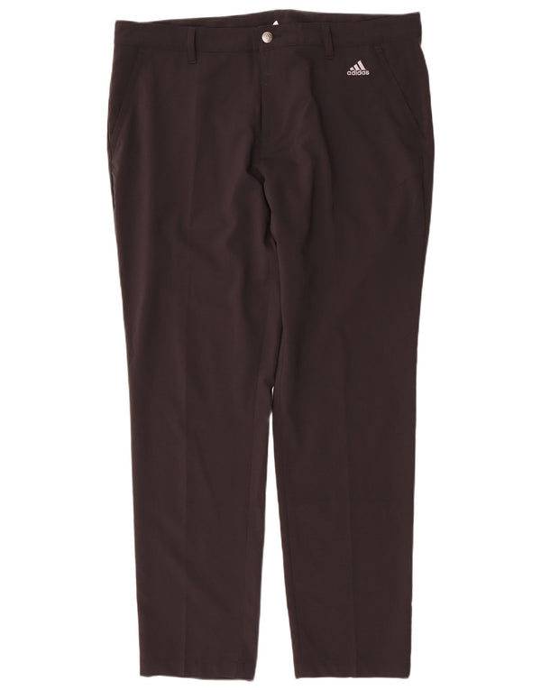 Pantaloni chino slim da uomo ADIDAS W38 L32 neri