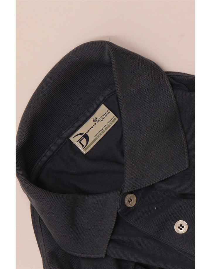 Polo da uomo Sergio Tacchini grande blu navy