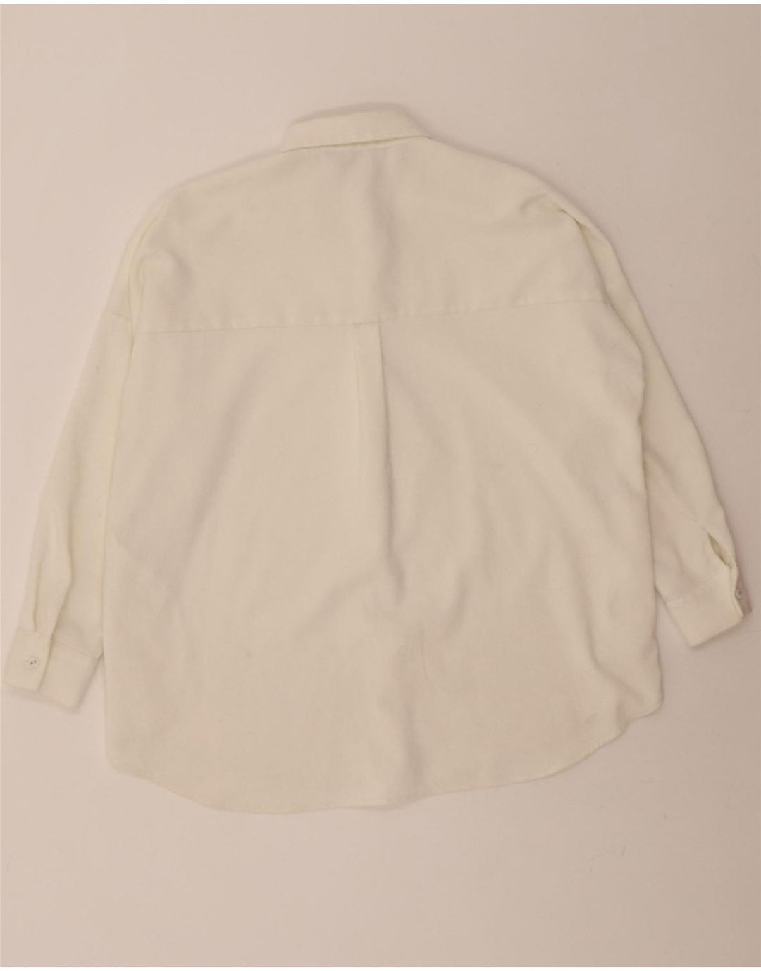 ZARA Womens Oversized Shirt UK 10 Small White Vintage Zara and Second-Hand Zara from Messina Hembry 