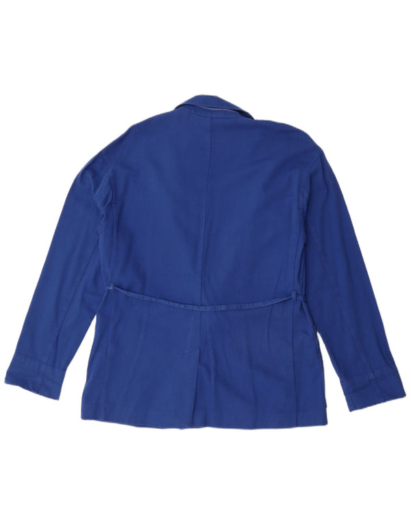 Giacca blazer oversize da donna a 1 bottone Esprit UK 8 piccola blu