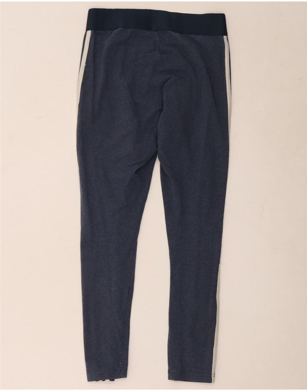 Leggings Adidas da donna UK 12/14 cotone blu navy medio