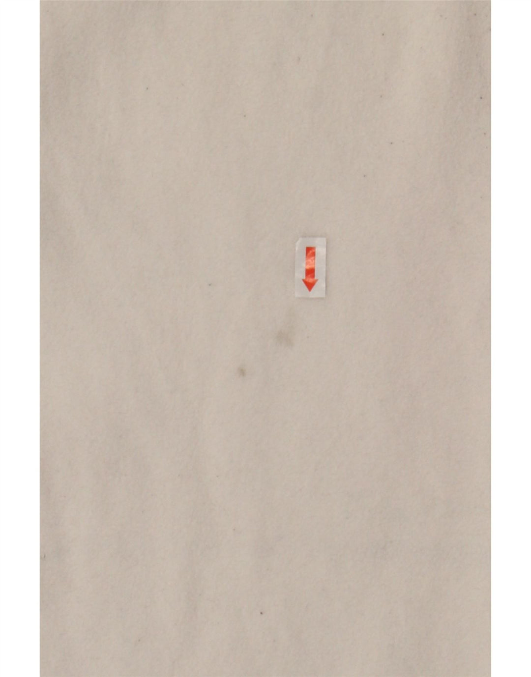 NAPAPIJRI Womens Zip Neck Fleece Jumper UK 12 Medium White Polyester Vintage Napapijri and Second-Hand Napapijri from Messina Hembry 