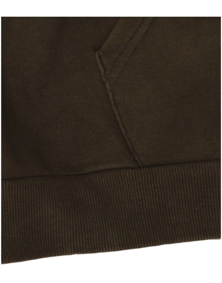 Felpa con cappuccio grafica da uomo Puma XL in cotone kaki