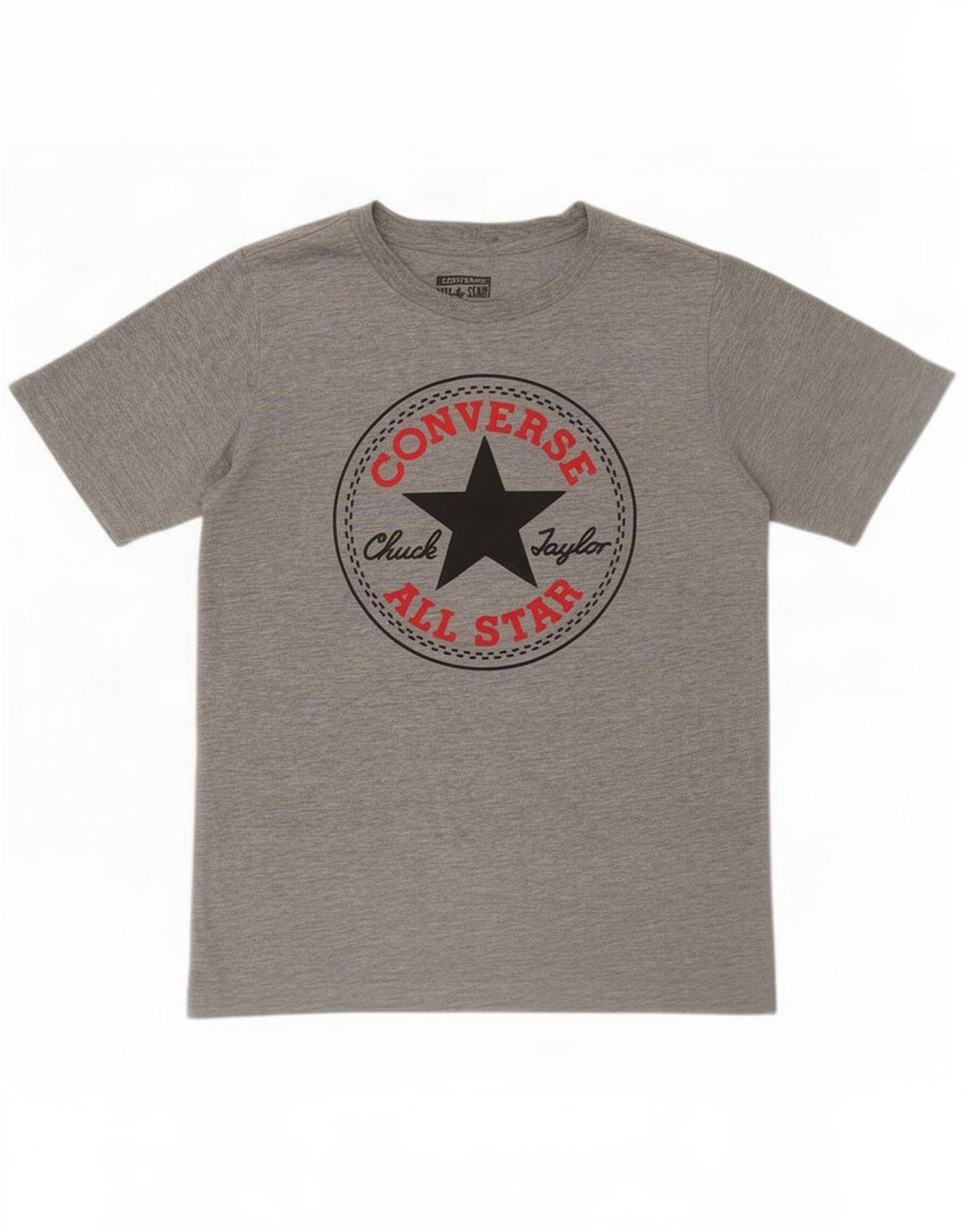 T-shirt grafica Converse da ragazzo Chuck Taylor 10-11 anni Grigio medio