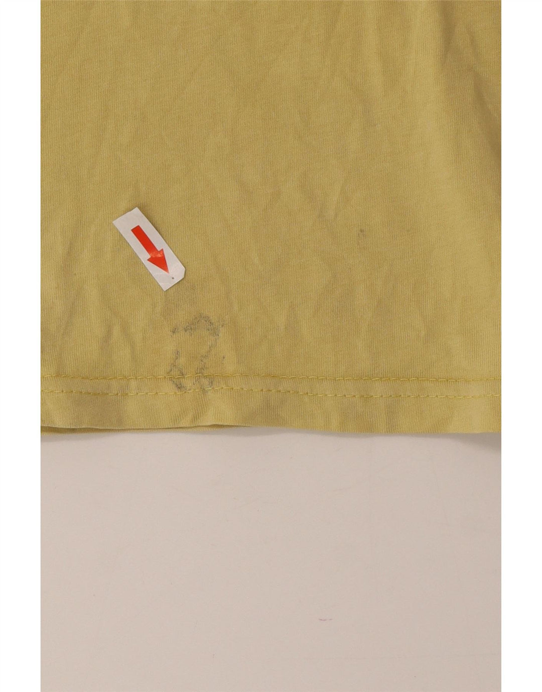 T-shirt grafica da uomo Volcom Top in cotone giallo medio