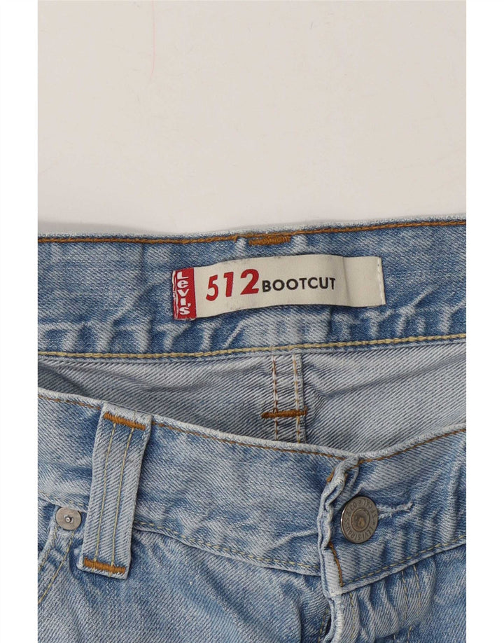 Jeans Levi's Uomo 512 Bootcut W36 L33 Blu