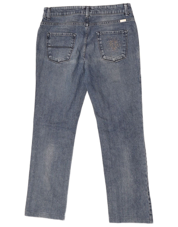 Jeans Dritti Donna Trussardi W29 L29 Cotone Blu