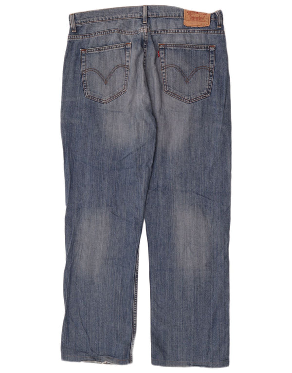 Levi's Uomo 752 Jeans dritti W36 L31 Cotone Blu