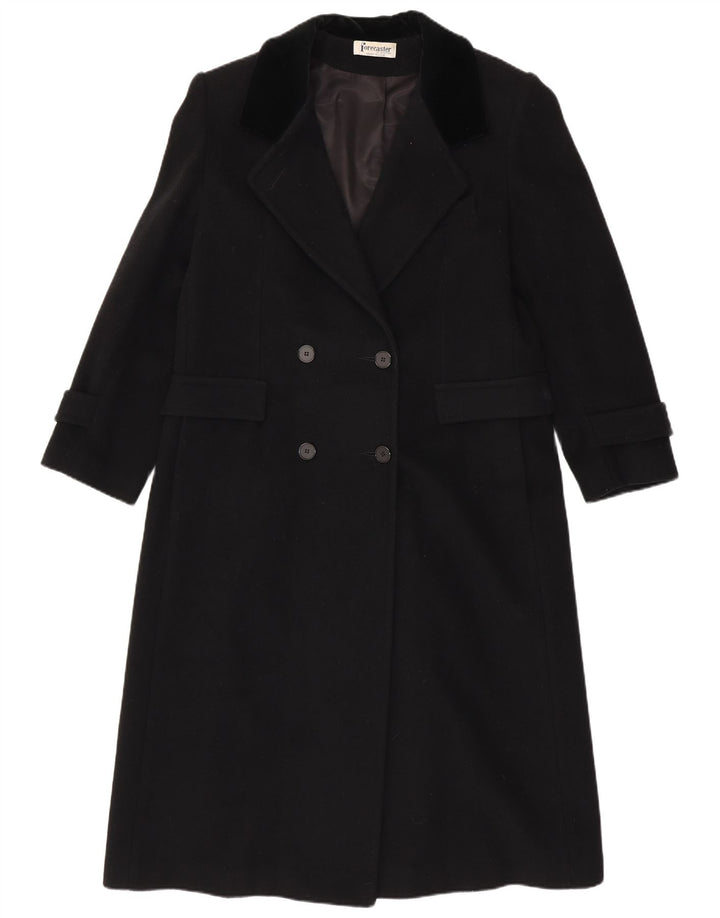 FORECASTER OF BOSTON Cappotto doppiopetto da donna taglia 13/14 medio nero