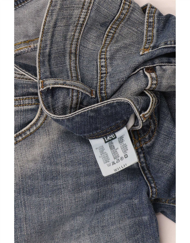 Jeans Bootcut da donna Lee W31 L31 cotone blu