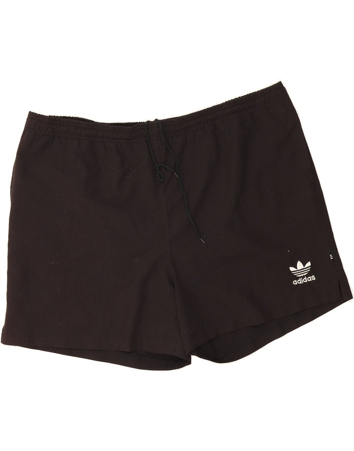 ADIDAS Mens Sport Shorts XL  Black Polyester Vintage Adidas and Second-Hand Adidas from Messina Hembry 