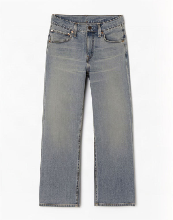 Levi's Uomo 507 Jeans Bootcut Slim W29 L32 Cotone Blu
