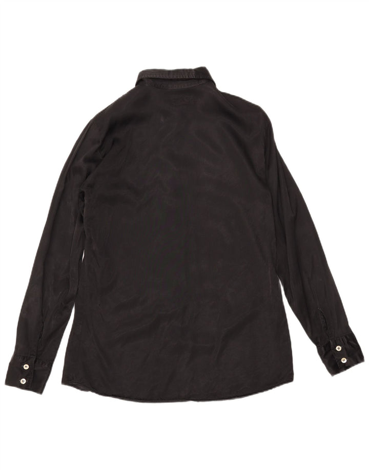 REPLAY Camicia da donna UK 14 Viscosa media nera