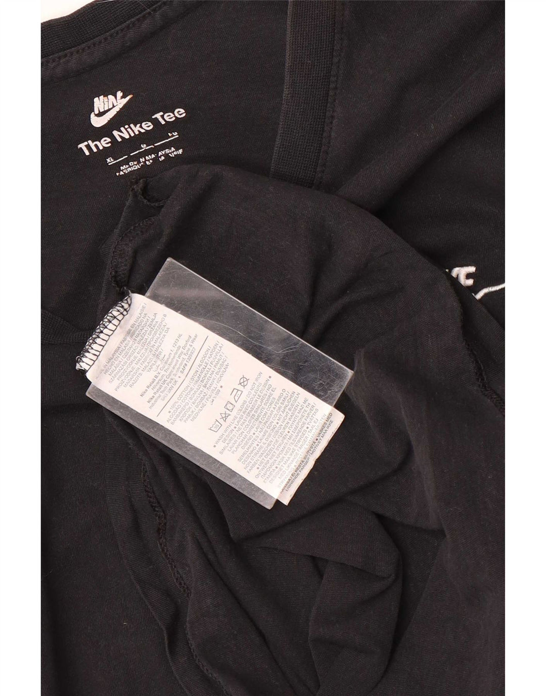 T-shirt da uomo Nike Top XL in cotone nero