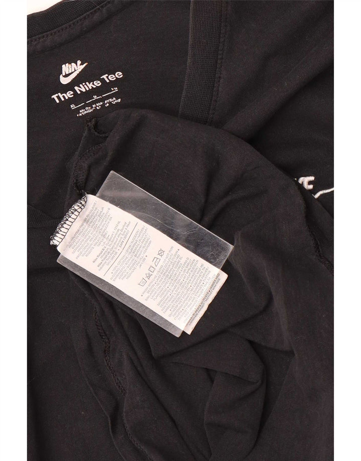 T-shirt da uomo Nike Top XL in cotone nero
