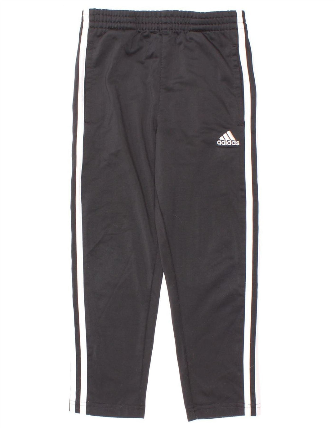 Pantaloni della tuta da ragazzo Adidas 5-6 anni in poliestere nero