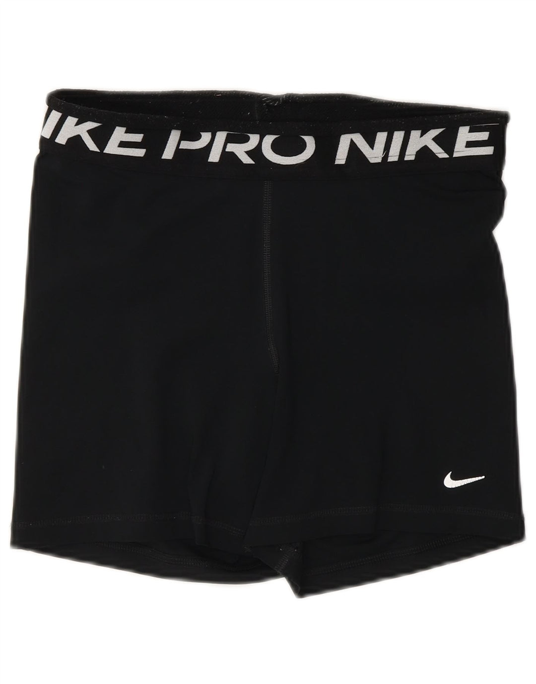 Pantaloncini sportivi NIKE Dri Fit Graphic da donna medi neri