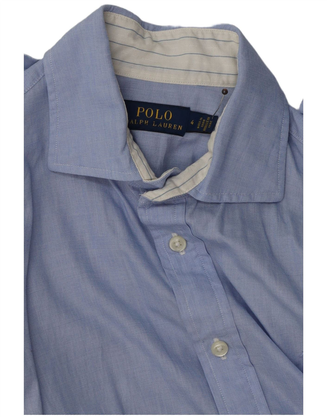 POLO RALPH LAUREN Abito camicia da donna US 4 Small Blu