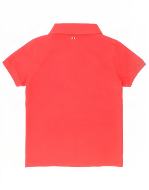 Polo grafica per ragazzi Napapijri 7-8 anni in cotone rosso