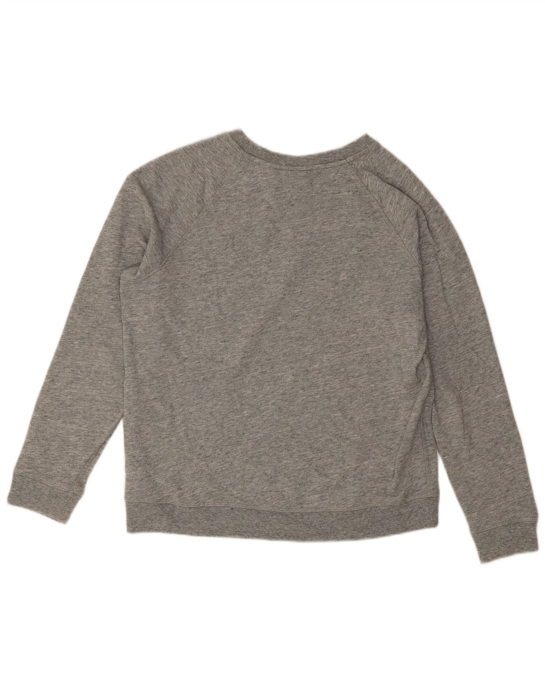 Levi's Felpa con grafica da donna Maglione UK 16 Large Grigio Cotone