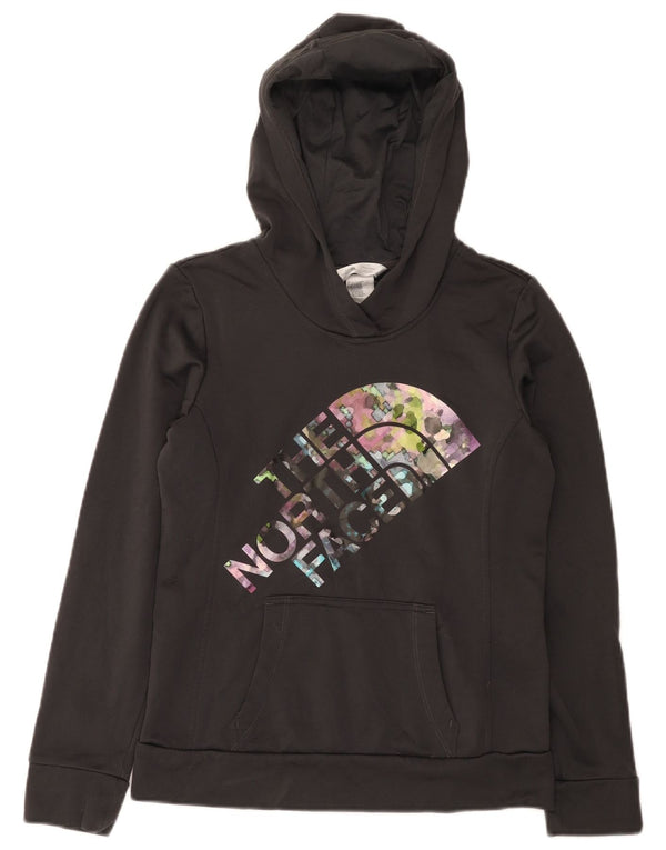 Felpa con cappuccio grafica da donna The North Face UK 10 Small Poliestere nero