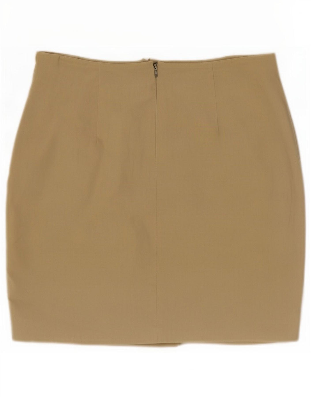 Minigonna Zara da donna piccola W26 cotone kaki