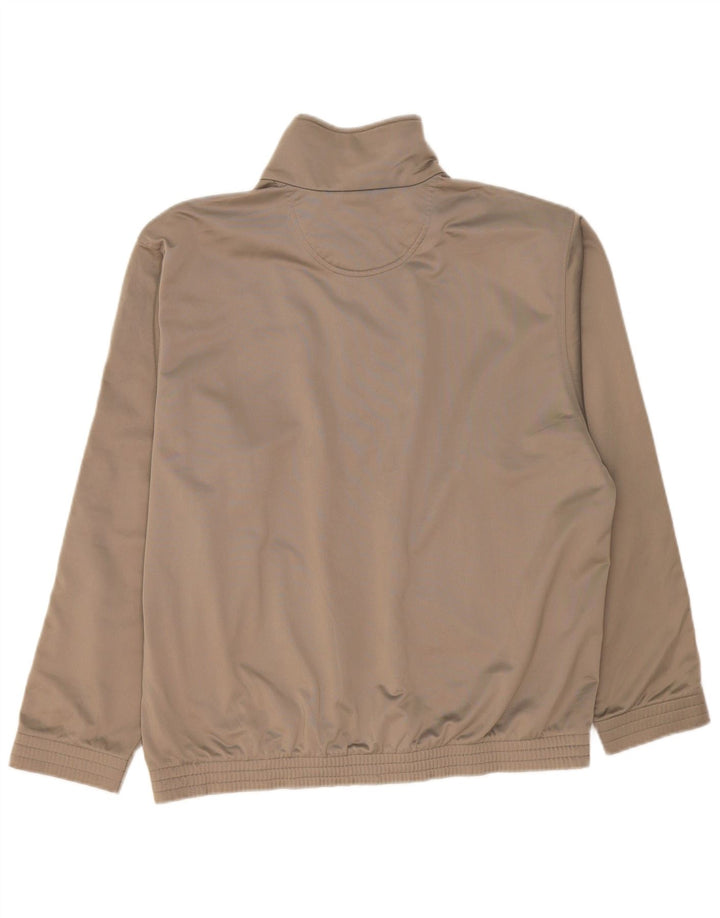 Giacca da tuta da uomo Lotto XL in cotone color block grigio