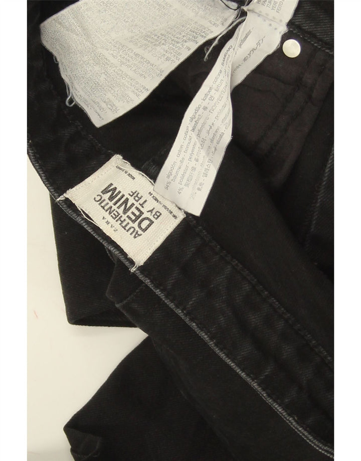 Jeans ZARA Trafaluc Slim da Donna W28 L27 Cotone Nero