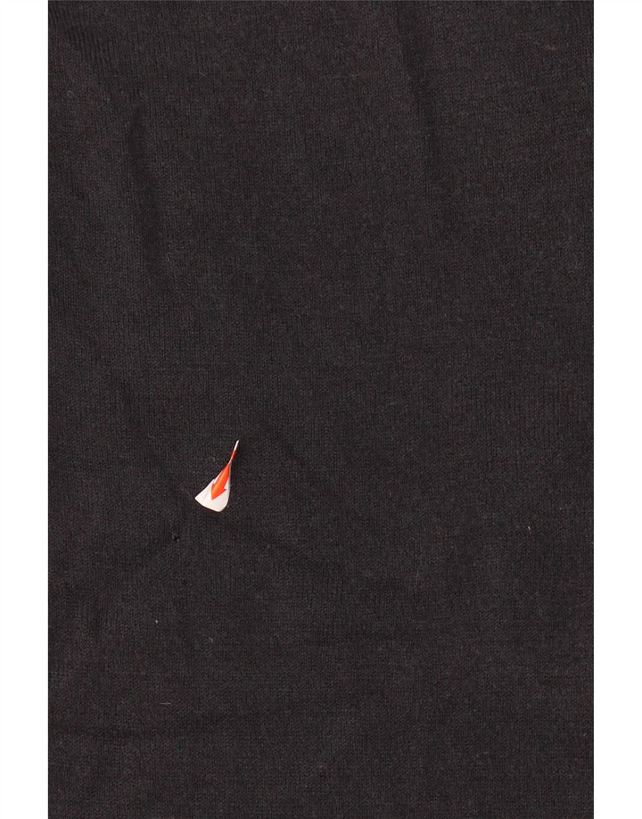 MARKS & SPENCER Mens V-Neck Jumper Sweater XL Navy Blue Acrylic Vintage Marks & Spencer and Second-Hand Marks & Spencer from Messina Hembry 