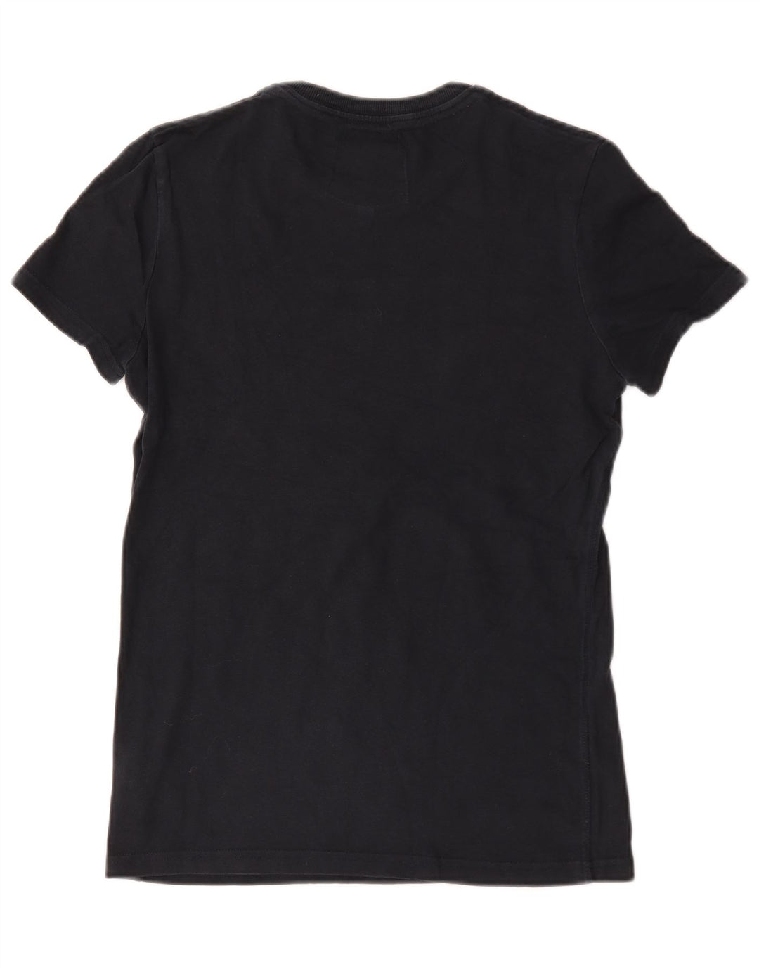 T-shirt grafica da uomo Superdry Top Small in cotone blu navy