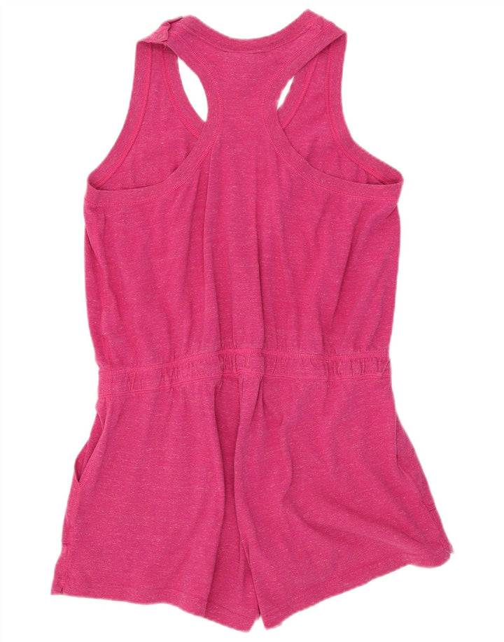 Tutina corta senza maniche Nike da donna UK 16 grande cotone rosa