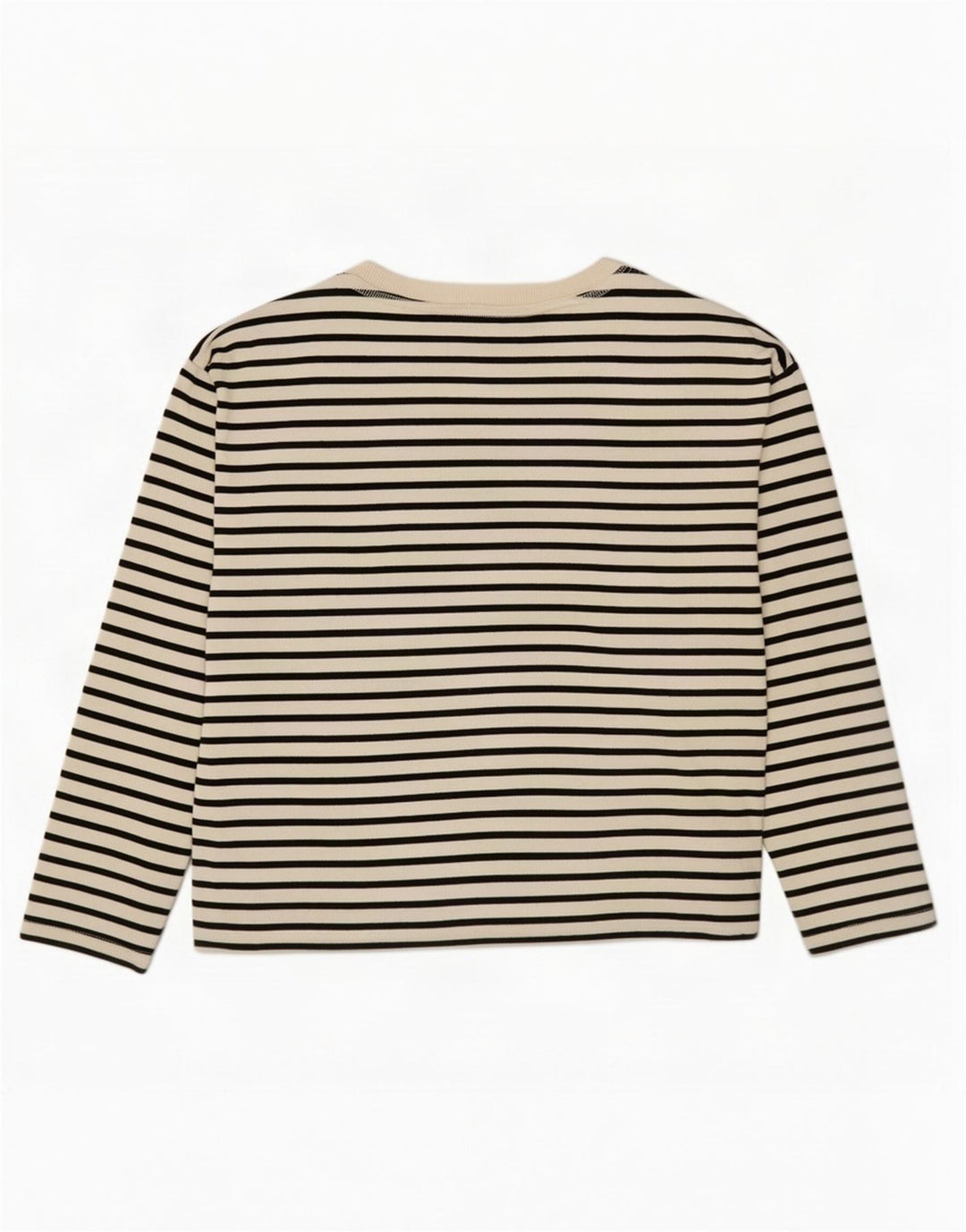 Top Zara da donna a maniche lunghe UK 18 XL a righe bianche