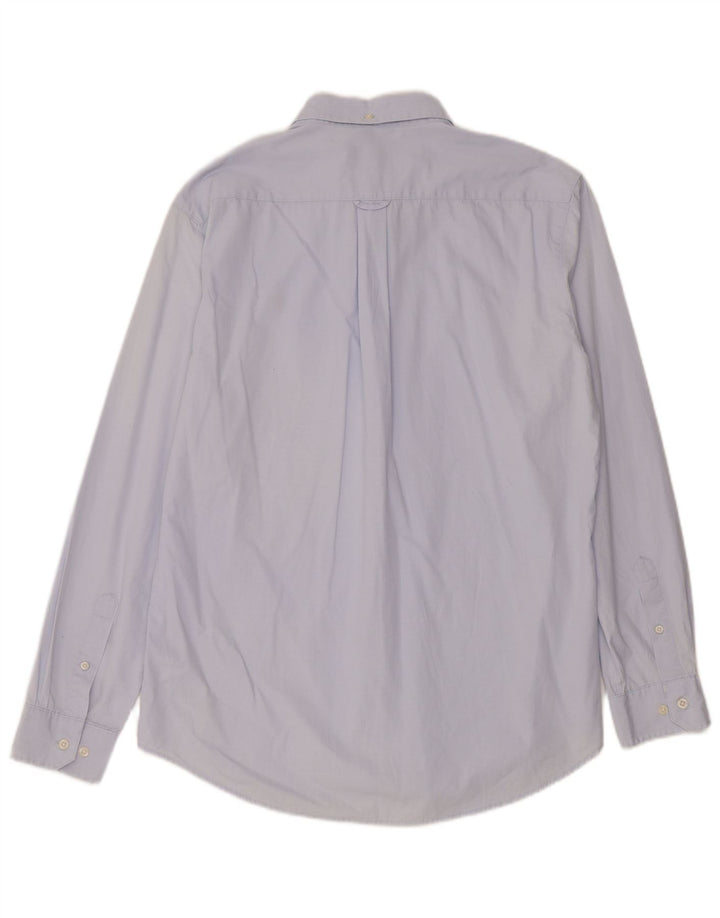 Camicia casual da uomo Farah XL in cotone a quadri blu