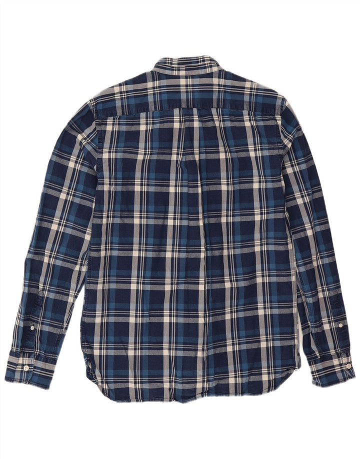 Camicia da uomo Levi's in cotone a quadri blu navy medio