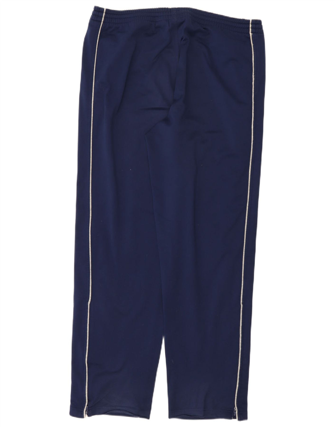 Pantaloni da tuta da uomo Adidas UK 38/40 Poliestere blu navy medio