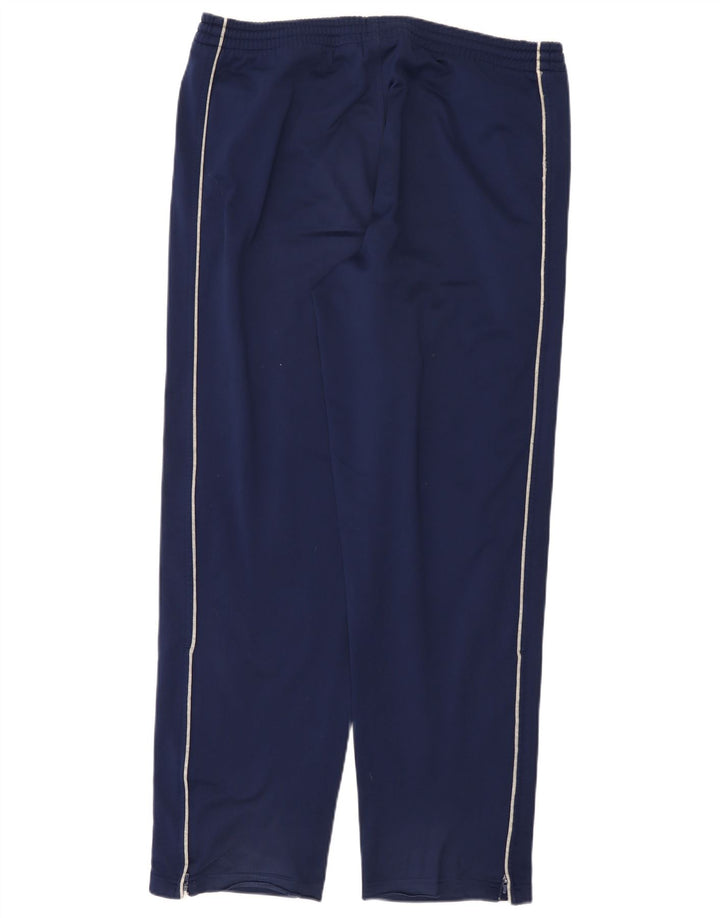 Pantaloni da tuta da uomo Adidas UK 38/40 Poliestere blu navy medio