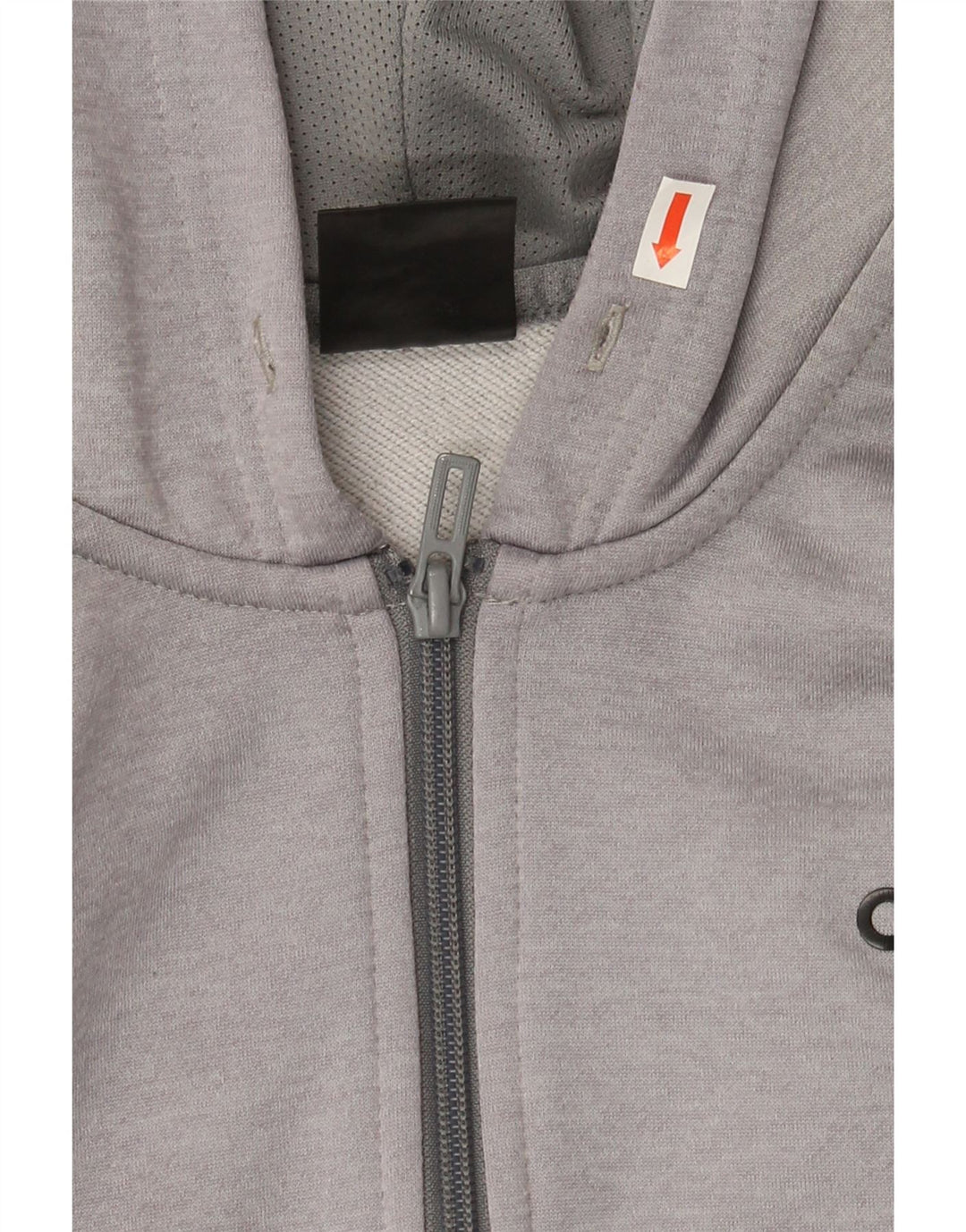 ADIDAS Mens Graphic Zip Hoodie Sweater Large Grey Polyester Vintage Adidas and Second-Hand Adidas from Messina Hembry 