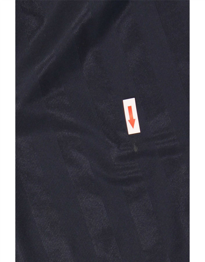 Pantaloncini sportivi Nike Dri Fit da uomo, poliestere medio a righe blu navy