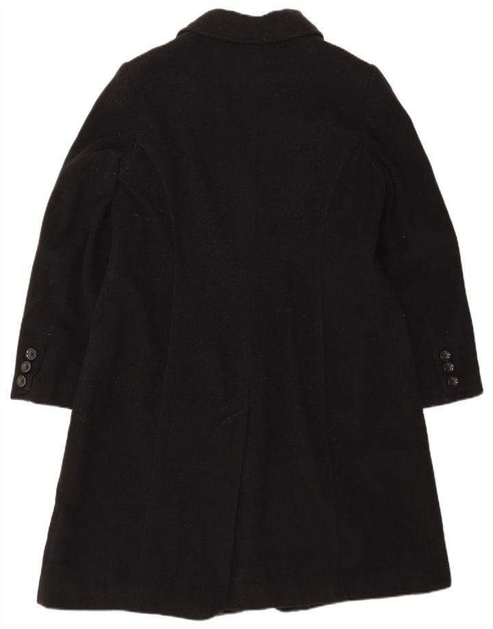 Cappotto da donna Marks & Spencer UK 16 grande lana nera