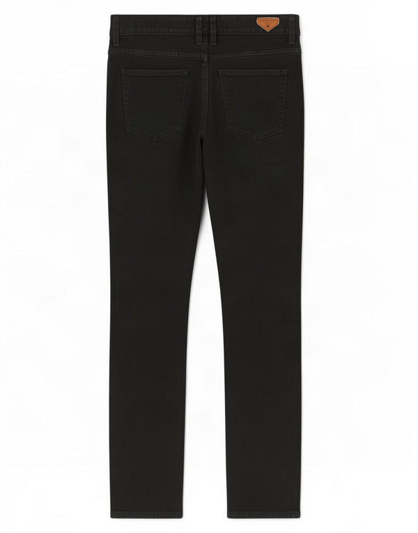 Zara Mens Slim Jeans EU 38 Small W30 L33 Black