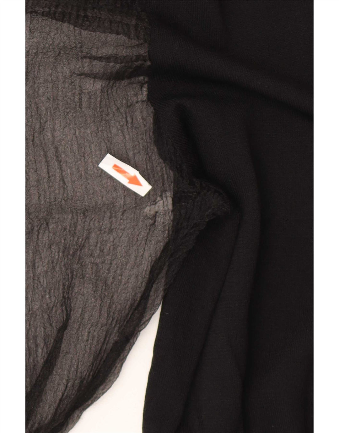 Top Cardigan Donna Zara Viscosa Nera Media