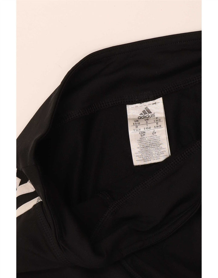Leggings Adidas da donna UK 8/10 piccolo poliestere nero