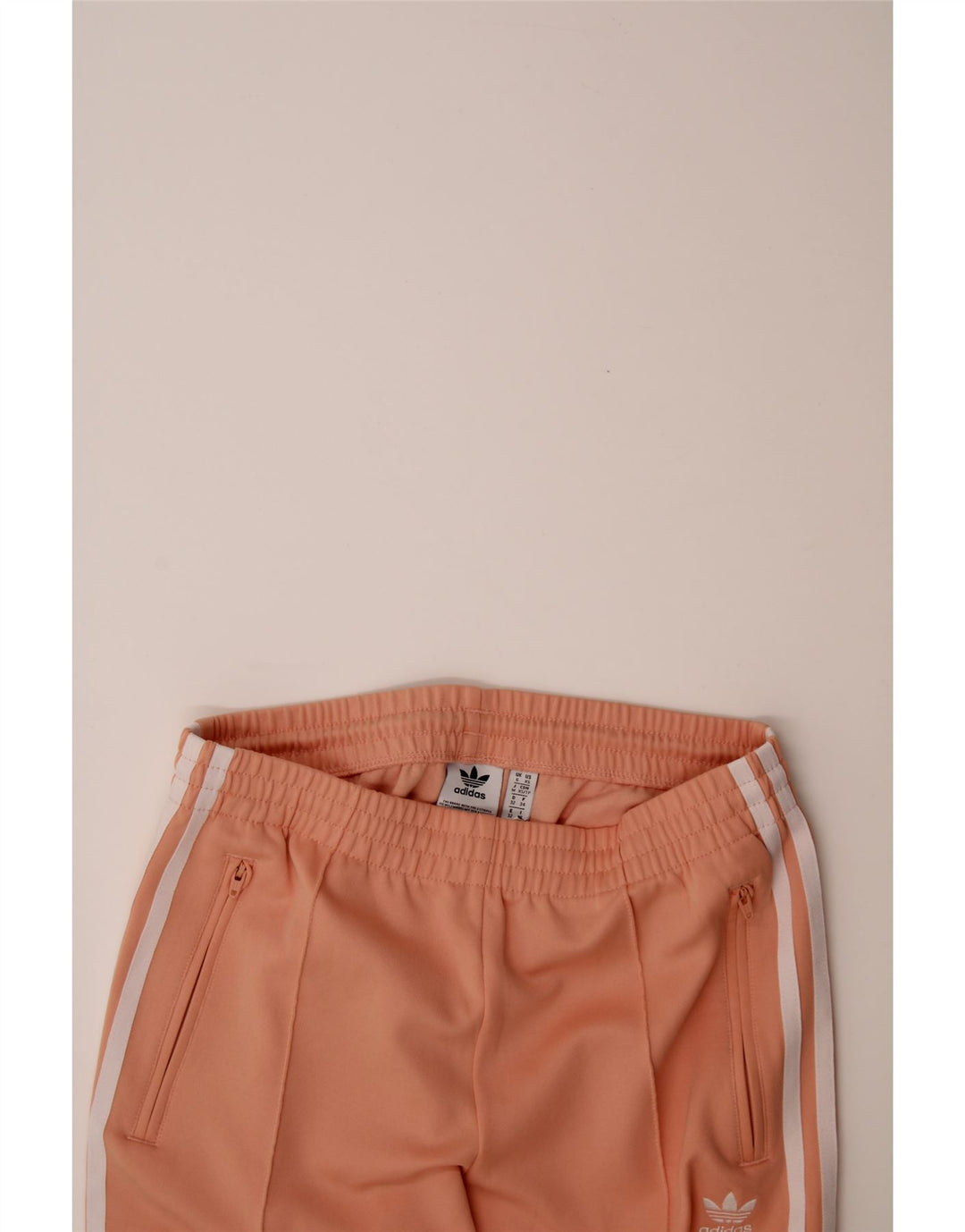 ADIDAS Womens Tracksuit Trousers UK 6 XS Pink Polyester Vintage Adidas and Second-Hand Adidas from Messina Hembry 