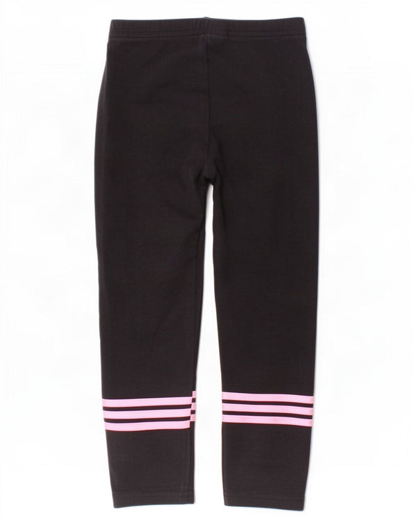 Leggings Adidas Bambina 3-4 Anni Neri