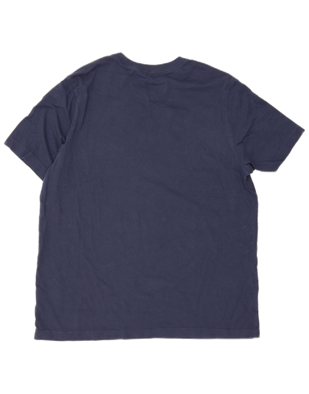 T-shirt grafica da uomo Nike Top Large in cotone blu navy