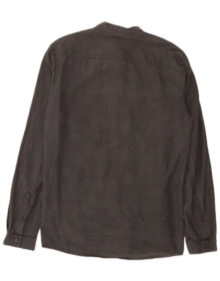 Camicia Cos Uomo Piccola Lyocell Grigia